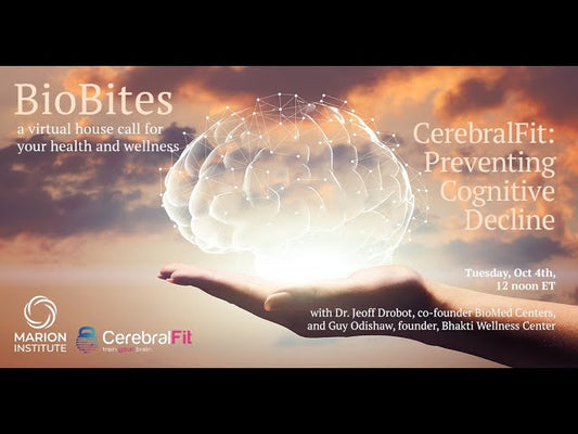Marion Institute’s Bio Bites Podcast Introduction To CerebralFit